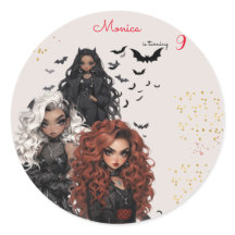 Chique glam gothic enge meisjes verjaardagsfeestje