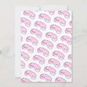 Chique Glam make-up meisjes pyjama sluimer spa ver Kaart (Achterkant)