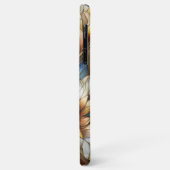 Chique Glas in lood bloemenmozaïek kunstpatroon Case-Mate iPhone Case (Achterkant/links)