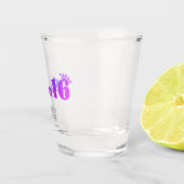 Chique Glitter Tiara Sweet 16 Shot Glas (Rechts)
