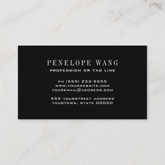 Chique Glitter Whimsy Zilver Wit Bokeh Visitekaartje (Achterkant)