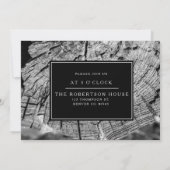 Chique Gold Verpleegkundig Afstudeerfeest | Aankon Kaart (Achterkant)