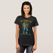 Chique Gorilla Trendy Mode Wild Dier T-shirt (Voorkant volledig)