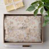 Chique goud blush roze luipaard print tissuepapier (Geschenk)