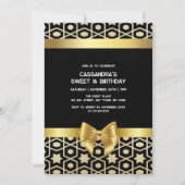 Chique Goud Egypte Geometrische Gouden Boog 16e Ve Kaart (Voorkant)