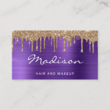 Chique Goud Glitter Druppels Stylist