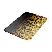 Chique goud glitter luipaardprint patroon badmat (Gekanteld)