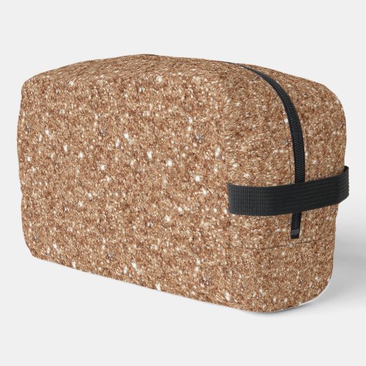 Chique goud glitters toilettasje (Linkerhoek)
