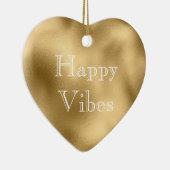 Chique goud keramisch ornament (Rechts)