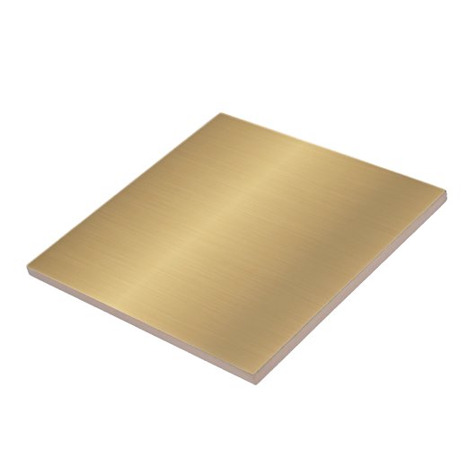 Chique goud tegeltje (Zijkant)