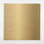 Chique goud tegeltje<br><div class="desc">Goudkleurige tegel</div>