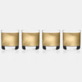 Chique goud whisky glas (Achterkant)