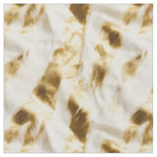 Chique Goud Wit Koeienhuid Western Cowboy Cowgirl Stof