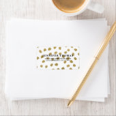 Chique gouden Adresetiketten Etiket (Insitu)