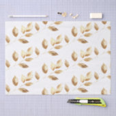 Chique gouden bladeren bruiloft tissuepapier (Craft)