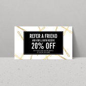 Chique gouden Bobby Pins Haar Salon Verwijzing Kaa