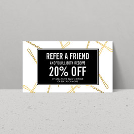 Chique gouden Bobby Pins Haar Salon Verwijzing Kaa