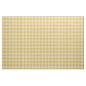 Chique gouden gingham ruitpatroon stof (Fat Quarter)