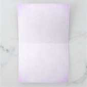 Chique Gouden Glitter Dank Je Wel Bedankkaart (Binnen)