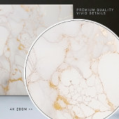 Chique grijs en goud faux marmeren Tegel Print Tegeltje