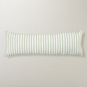 Chique groen blauw wit strepen lichaamskussen