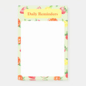 Chique groen om lijstherinneringen te doen post-it® notes (Voorkant)