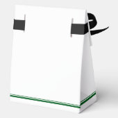 Chique Groene Klas van 2026 Aangepaste Afstuderen Bedankdoosjes (Achterkant)