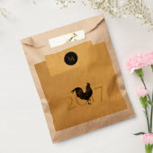 Chique  Haan Chinees Nieuwjaar 2017 Favor B Bedankzakje (Gezegeld)