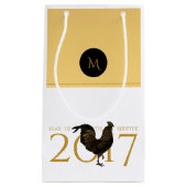 Chique  Haan Chinees Nieuwjaar 2017 Gift B1 Klein Cadeauzakje (Voorkant)