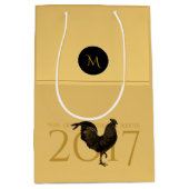 Chique Haan Chinees Nieuwjaar 2017 Gift B2 Medium Cadeauzakje (Voorkant)