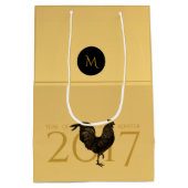 Chique Haan Chinees Nieuwjaar 2017 Gift B2 Medium Cadeauzakje (Achterkant)