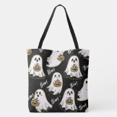 Chique Halloween Geest Tote Bag (Achterkant)