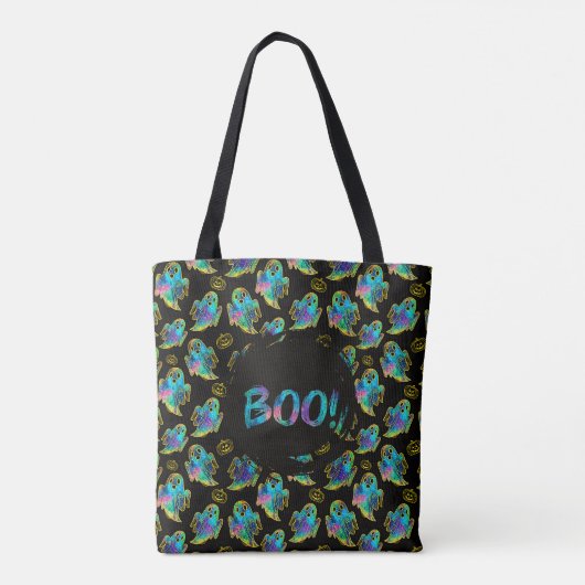 Chique Halloween Geest Tote Bag (Achterkant)