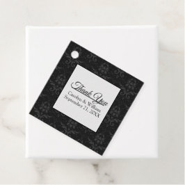 Chique Heden Huwelijk Bedankjes Labels