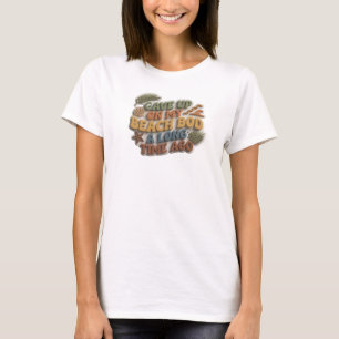 Chique HEEFT LANG GELEIDEN KUST LICHAAM Statement T-shirt