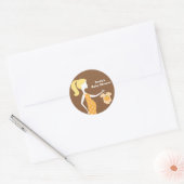 Chique Herfst Mom-to-be Stickers (Envelop)
