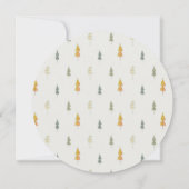 Chique Herfst Pompoen Scarecrow Oogst Kinderen Ver Kaart (Achterkant)