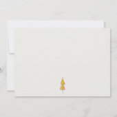 Chique Herfst Pompoen Scarecrow Oogst Kinderen Ver Notitiekaartje (Achterkant)