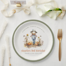 Chique Herfst Pompoen Scarecrow Oogst Kinderen Ver