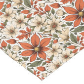 Chique Herfst Tafelloper met Botanische Bloemen (Hoek)