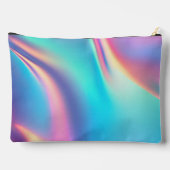 Chique holografisch druppelen glitter monogram etui (Achterkant)