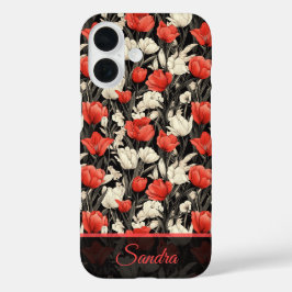 Chique Huwelijkscadeau Tulp Maatwerk iPhone 16 Hoesje
