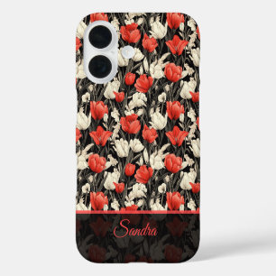 Chique Huwelijkscadeau Tulp Maatwerk iPhone 16 Hoesje
