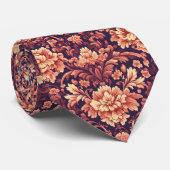 Chique Huwelijkscadeaus Chintz Print Stropdas (Opgerold)