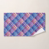 Chique Hydrangea- en Diamanten Handdoeken Set (Handdoek)