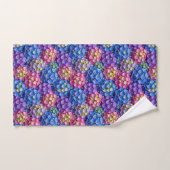 Chique Hydrangea- en Diamanten Handdoeken Set (Handdoek)