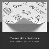 Chique Inpakpapier voor Trouwdag Cadeau's