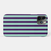 Chique iPhone 11 Pro hoezen met strak streepdesign (Achterkant (horizontaal))