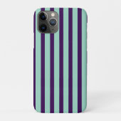Chique iPhone 11 Pro hoezen met strak streepdesign (Achterkant)