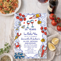 Chique Italiaans dinerfeest ter ere van 25-jarig h